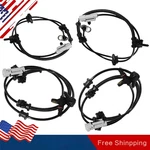 Front & Rear 2 Pins Abs Wheel Speed Sensors For Jeep Grand Cherokee Commande. Fixed Price $29.99.