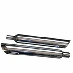 For 1995-2016 Harley Davidson Slip Muffler Touring Models Reverse Angle Cut. Fixed Price $177.07.