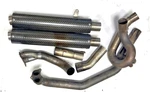 Ducati Silmotor 50MM Full Exhaust System Silencers Carbon Round. Fixed Price $399.00.