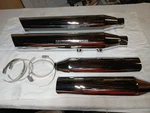 Barely Used Harley Davidson Exhaust 64726-68. Fixed Price $300.00.