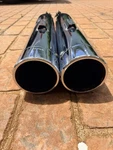 Vance & Hines 4.5" Exhaust Chrome Slip On Mufflers For 17-22 Harley Touring. Fixed Price $230.00.