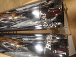 Freedom 3 1/4" Racing Slip On Muffler Chrome 07-11 Harley Softail Flstb. Fixed Price $199.99.