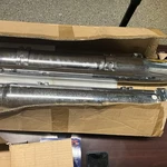 Polaris/indian Oem 1262383/1262384-156 Exhaust Pipe Muffler Set Chieftain. Fixed Price $350.00.