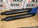 Harley-davidson Stock Mufflers Black Pn: 64901315 / 64901314. Fixed Price $100.00.