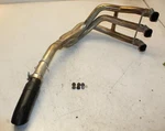 2001 Triumph Speed Triple 955 Exhaust Pipe Muffler Slip On Can Silencer T2200079. Fixed Price $179.99.