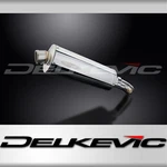 Kawasaki KLE650 Versys 2007-2014 Slip On 14" Oval Stainless Exhaust Muffler Kit. Fixed Price $194.95.