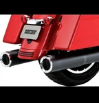 Vance & Hines 46463 Output 4.5" Slip On Exhaust Mufflers 17-24 Harley Touring. Fixed Price $639.99.