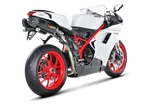 Akrapovic Rear Silencer Slip-on Ducati 848 Evo Model 2011 2014. Fixed Price $1816.01.