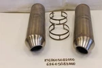 Pair Exhaust Terminals Muffler Set Ktm 990 Supermoto 08 13. Fixed Price $186.93.