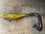 Yamaha Ty 250 Muffler Exhaust With Guard. Fixed Price $125.00.