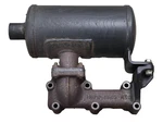 John Deere 1025R, 2025R Tractor Muffler And Manifold Lvu 26230. Fixed Price $289.00.