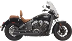 Bassani 2:1 Exhaust - Black Short Scout 8S12JB. Fixed Price $963.99.