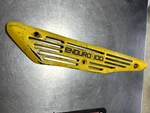 1977 Yamaha DT100 Exhaust Muffler Head Shield Protector 1T9-14718-00-26. Fixed Price $39.00.