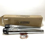 Freedom 2017 Up Touring Combat Megaphone Mufflers Black Fluted End Cap HD00628. Fixed Price $599.00.