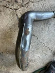1985 Husqvarna Husky 500CR Exhaust Pipe Expansion Chamber Vintage Ahrma Mx. Fixed Price $65.00.