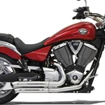 Bassani Pro Street Turn Out Exhaust System Chrome 6V13D. Fixed Price $995.45.