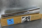 New Helix Slash Cut Universal Muffler 240-2400 Chrome Custom Exhaust Pipe. Fixed Price $89.95.