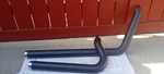 Freedom Performance 2.5" Dia. Harley Davidson Black Slip-on Exhaust Muffler Tail. Fixed Price $188.50.
