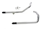 Wyatt Gatling Exhaust Drag Pipe Set With Black Slash Tips For Harley-davidson. Fixed Price $149.99.
