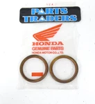 Nos Genuine Honda Exhaust Pipe Gasket (set 2) CRF100F CRF150R CRF80F XR100R XR80. Fixed Price $19.99.