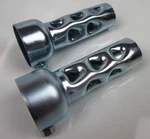 Pair Of Baffles For 2" Diameter Harley Davidson Drag Pipes. Fixed Price $23.95.