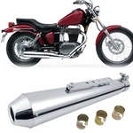 Slip-on Exhaust Muffler Pipe Inlet 1.5"-2" For Suzuki Savage LS650 Boulevard S40. Fixed Price $55.39.