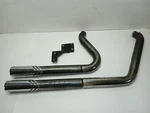 Harley-davidson Dyna Python Throwback Exhaust P334FC P335FC. Fixed Price $149.00.