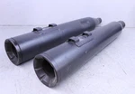 Vance And Hines Touring Black Slip-on Mufflers Eliminator 400 18-22 M8 46714. Fixed Price $350.00.