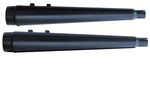 USA-1 Black 4" Slip-on Megaphone Mufflers Harley Electra Glide Road King Street. Fixed Price $299.95.