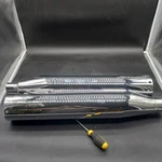 Harley Davidson 17-LATER Screamin Eagle Cvo Touring Mufflers Chrome 64900438. Fixed Price $119.96.