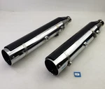 Genuine Harley-davidson Softail Breakout Slip-on Muffler Set Pair 64900170. Fixed Price $90.00.