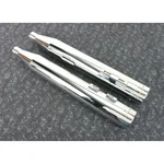 Rinehart In. DBX40 Mufflers W/chrome End Caps 500-0162C. Fixed Price $719.95.