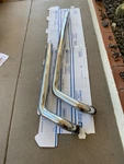 Yamaha XV1700 Road Star Full Exhaust Pipes Used Drag. Fixed Price $120.00.