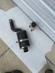 Kawasaki 2005 2006 ZX636 ZX6R Ninja Micron Aftermarket Muffler Exhaust Pipe. Fixed Price $144.44.