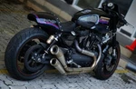 Harley Sportster XR1200 Curved Muffler 2-2 Exhaust 2008 2013. Fixed Price $680.13.