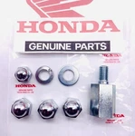 Honda Japan CL100 CT70 (69-76) CL125 Muffler Exhaust Rear Bolt + Oem Shock Nuts. Fixed Price $20.00.