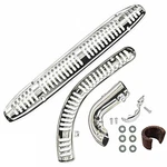 Honda CT90 Complete Exhaust Heat Shield Set Front Rear Header 1970-1979 Muffler. Fixed Price $175.99.
