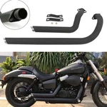 For Honda Shadow VT750 Aero Shortshots Staggered Exhaust Pipes W/baffle. Fixed Price $152.91.