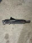 Triumph Bonneville T120 Oem Left Side Muffler 2016-2022 Part Number 2201089. Fixed Price $129.99.