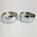 Harley 18-23 Fat Bob Screamin Eagle Satin Chrome Muffler End Caps 4.5" 65100123. Fixed Price $123.49.