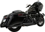 Bassani Xhaust 4-1/2" Slip-on Mufflers Black 1F745B. Fixed Price $815.99.