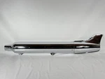 Harley Springer Softail Flsts Left Side Fishtail Exhaust Muffler 65942-96 Evo. Fixed Price $174.95.