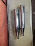 Harley Davidson Touring Rcx Components Mufflers Exhaust Chrome 4.5" W Baffles. Fixed Price $250.00.