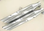 Harley-davidson Sportster Shorty Dual Slip-fit Mufflers, Oem 80363-99. Fixed Price $355.14.
