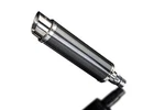 Delkevic Slip Royal Enfield Himalayan DL10 14" Carbon Round Muffler Exhaust. Fixed Price $324.99.