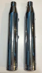 New Nos Original Oem Rinehart Racing 3" Slip On Mufflers Chrome P/n 500-0200C. Fixed Price $499.99.