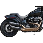 S&s Cycle Ceramic Black Grand National Mufflers For Fat Bob 550-0734. Fixed Price $545.91.