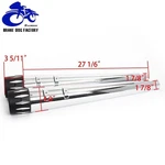 4" Megaphone Slip Mufflers Exhaust For Harley Touring Road King Glide 95-16. Fixed Price $142.49.