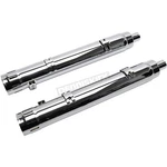 Firebrand Chrome 4 In. Loose Cannons Slip-on Mufflers 10-1051. Fixed Price $617.95.