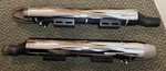 Oem Victory Chrome Exhaust Mufflers With Heat Shields 1261975-266/1261978-266. Fixed Price $399.99.